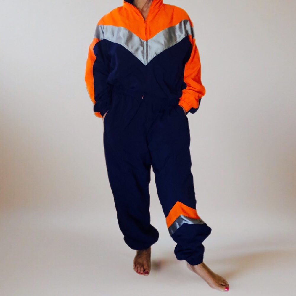 Like New VTG Tracksuit Windbreaker Set by Liz Sport 🍊🔵
